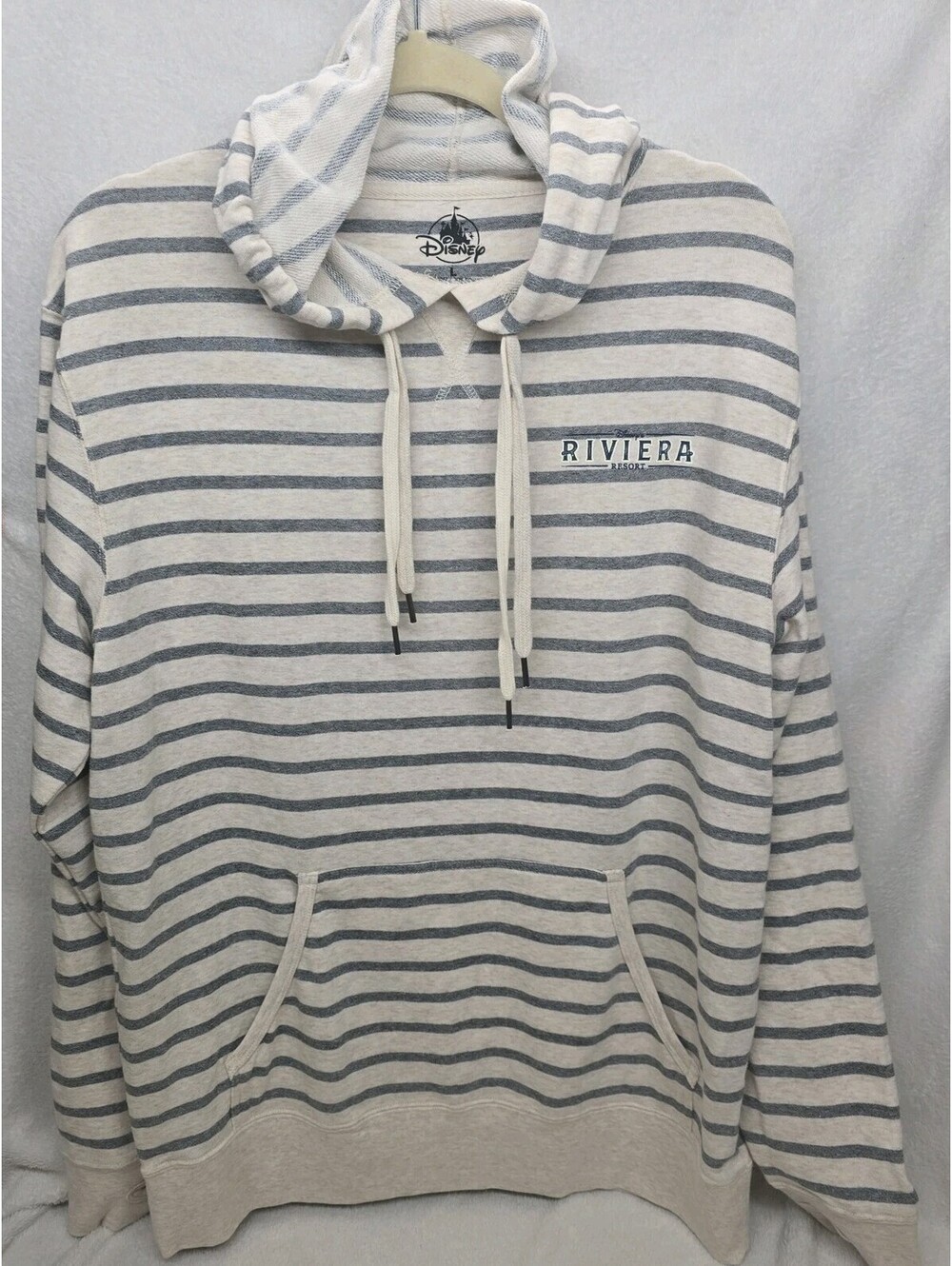 Disney's Riviera Resort Mickey Mouse Hoodie Large Long Sleeves LE PETIT CAFE
